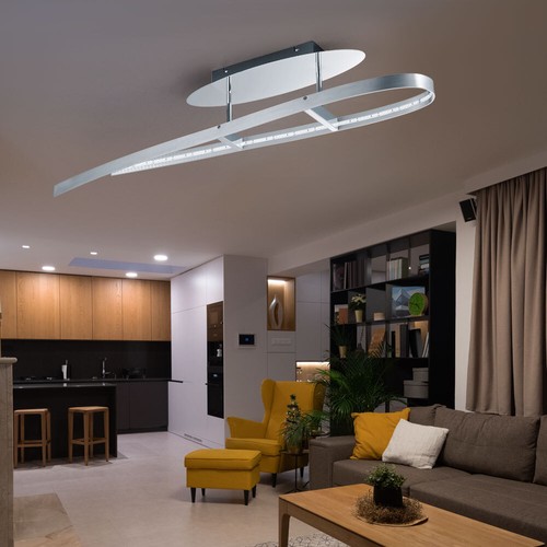 Cromo lampada soffitto led - lampada, a