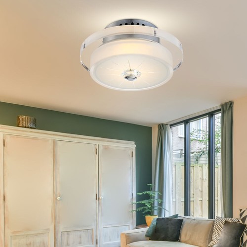 Cromo led soffitto - cromo, lampada