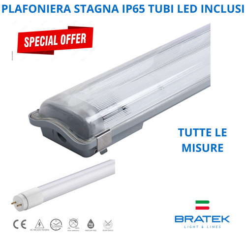 Plafoniera stagna ip65 led - stagna,