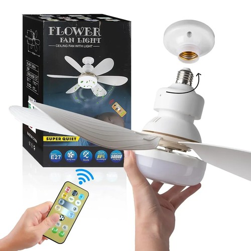 Ventilatore soffitto e27 - da,